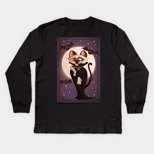 Trick or treat Kids Long Sleeve T-Shirt